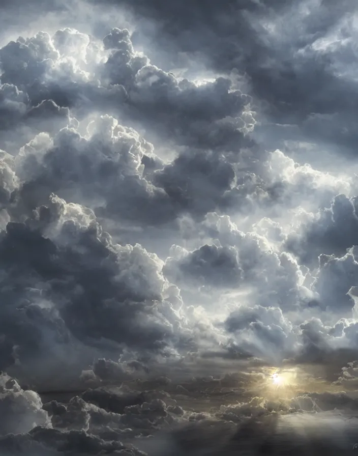 Image similar to open Gates of heaven in the clouds by paul chadeison, concept art, ultra realistic, super detailed, photorealistic, cinematographic, epic lighting, religious