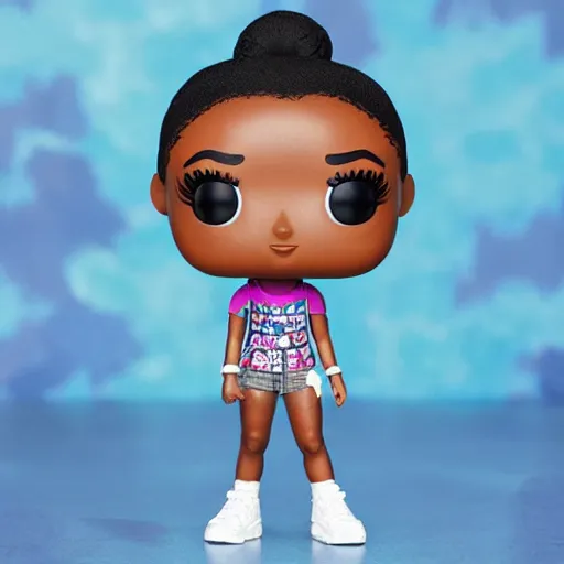 Image similar to skai jackson funko pop, detailed, product