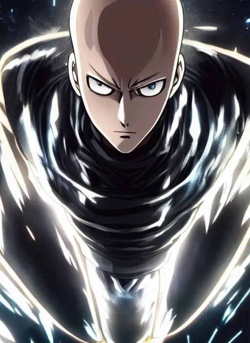 Image similar to A full portrait photo of real-life genos one punch man, f/22, 35mm, 2700K, lighting, perfect faces, award winning photography.