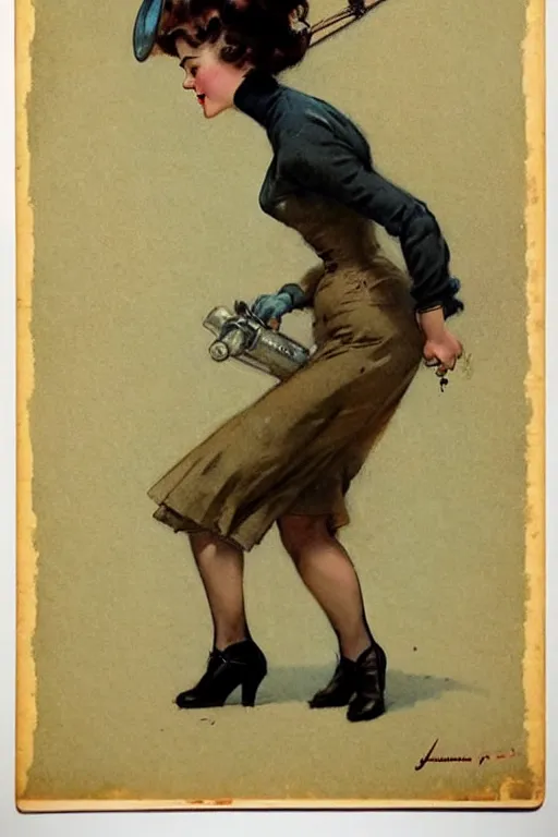 Prompt: (((((1950s pulp cover art . muted colors.))))) by Jean-Baptiste Monge !!!!!!!!!!!!!!!!!!!!!!!!!!!