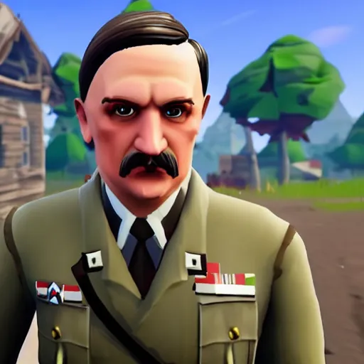 screenshot of hitler in fortnite | Stable Diffusion | OpenArt