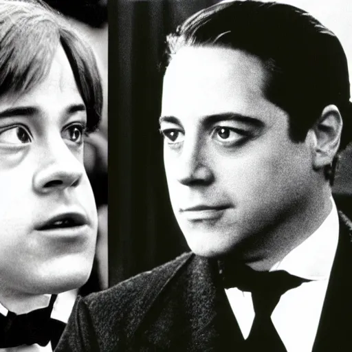 Prompt: 'Wait, was !Matthew Broderick! always in !the Godfather?!'