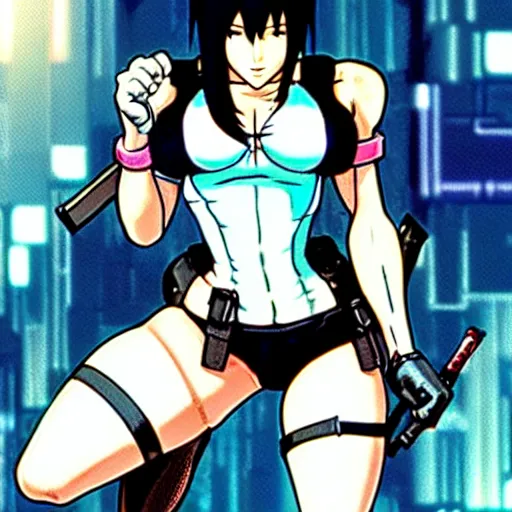 Image similar to tifa lockheart!!! in ghost in the shell!! by masamune shirow