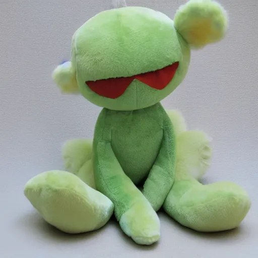 Image similar to cute plush creature