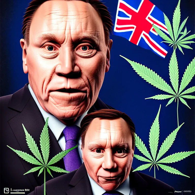 Prompt: a portrait of premier francois legault in 2 0 2 1 with cannabis and quebec flag illustrated by miyazaki by karol bak, james jean, tom bagshaw, rococo, sharp focus, trending on artstation, cinematic lighting, hyper realism, octane render, 8 k, hyper detailed, vivid, ultra detailed, highly detailed