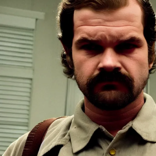 Image similar to Jim Hopper, stranger things