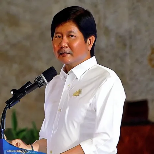 Image similar to God Emperor BongBong Marcos,