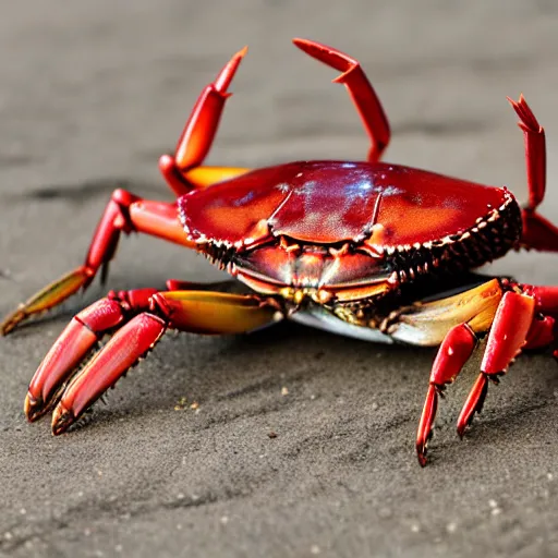Prompt: cybor crab