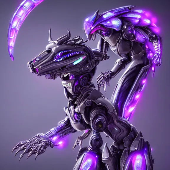 Image similar to extremely detailed mawshot of a giant beautiful stunning goddess anthropomorphic hot robot mecha female dragon, silver sharp streamlined armor, detailed hot maw, glowing Purple LED eyes, eating and swallowing a tiny woman as food, micro pov, vore art, dragon art, warframe fanart, Destiny fanart, macro art, furry art, furaffinity, DeviantArt, Eka's Portal, G6