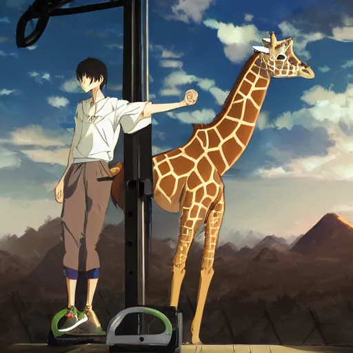 KREA - Search results for anime giraffe