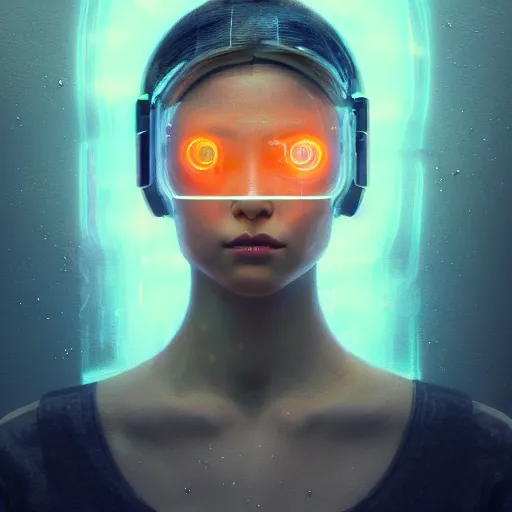 Image similar to hyperrealistic portrait of a woman monster astronaut, full body portrait, well lit, intricate abstract. cyberpunk, intricate artwork, by Tooth Wu, wlop, beeple. octane render,in the style of Jin Kagetsu, James Jean and wlop, highly detailed, sharp focus, intricate concept art, digital painting, ambient lighting, 4k, artstation