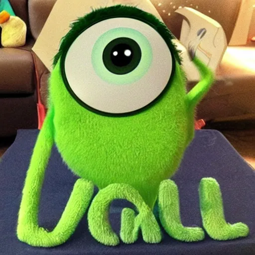 Image similar to mike wazowski