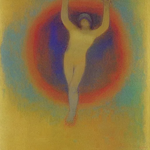Prompt: incubator for the emergence of new souls style by odilon redon