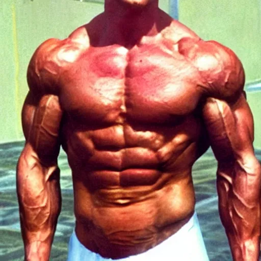 Prompt: skinny arnold schwarzenegger