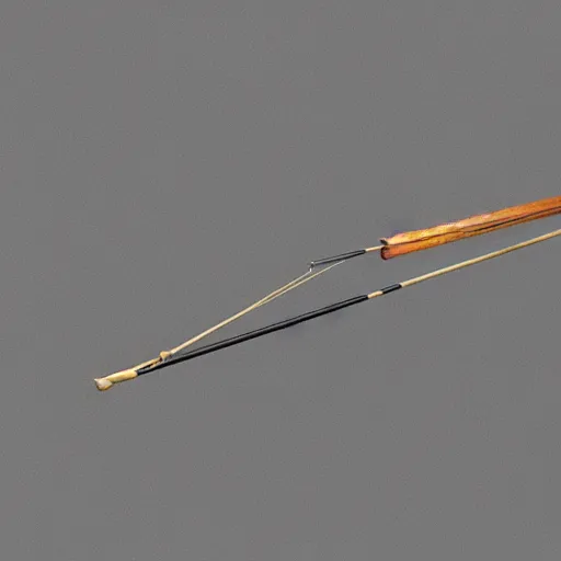 Image similar to 3 d rendering of a medieval long bow, short bow, compound bow, dungeons and dragons, realistic