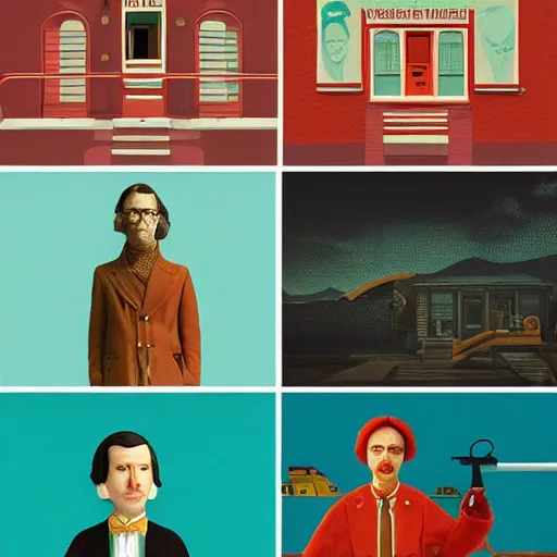 Prompt: artwork by Wes Anderson, trending on ArtStation, masterpiece