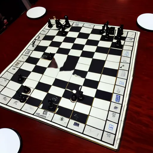 Image similar to a photo of the chess board layout game, contest, award winning photo kasprov