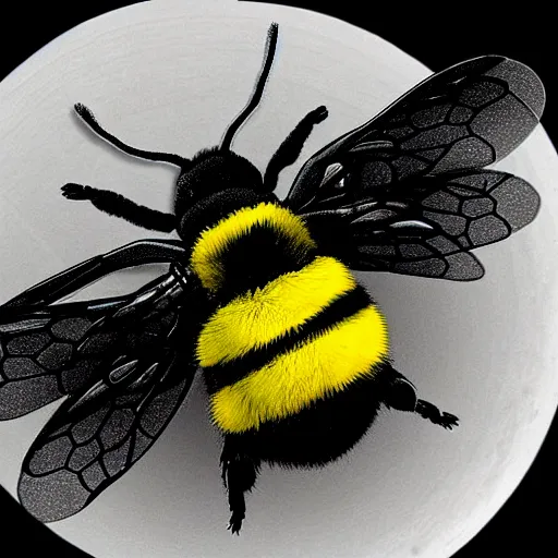 Prompt: nuclear bumble bee