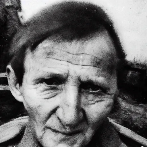 Image similar to the last selfie of the last surviving ukrainian in a nuclear war