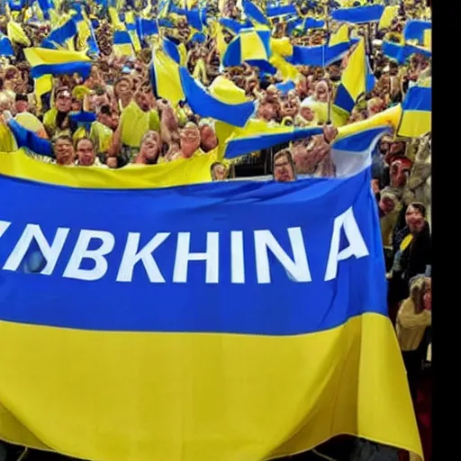 Image similar to ukraine wins