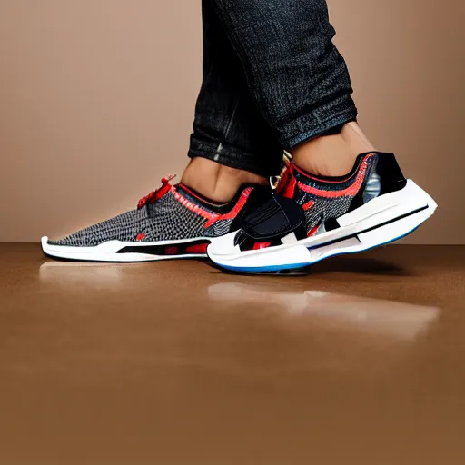 Prompt: sport shoes for people who hate sport, product photo, studio lighting, highly detailed