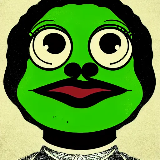 Prompt: pepe movie poster