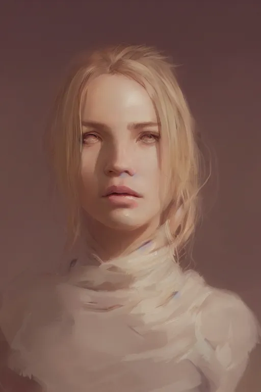 Image similar to a fancy portrait of a young blond girl by greg rutkowski, sung choi, mitchell mohrhauser, maciej kuciara, johnson ting, maxim verehin, peter konig, 8 k photorealistic, cinematic lighting, hd, high details, dramatic, atmosphereric, trending on artstation