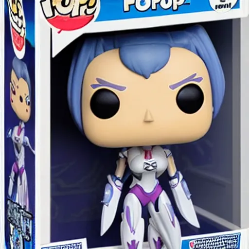 Prompt: KOS-MOS Funko Pop