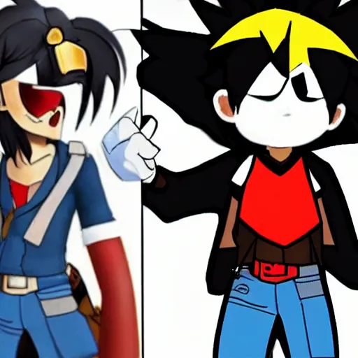 Image similar to shadow the hedgehog wearing a white pressed shirt with pocket protector, nerd