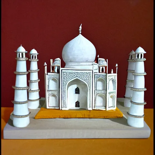 Image similar to cheese a reconstruction of the cheese taj mahal made ot of cheese, cheese