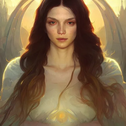 Image similar to aurora, child of light, highly detailed, digital painting, artstation, concept art, smooth, sharp focus, illustration, Unreal Engine 5, 8K, art by artgerm and greg rutkowski and alphonse mucha