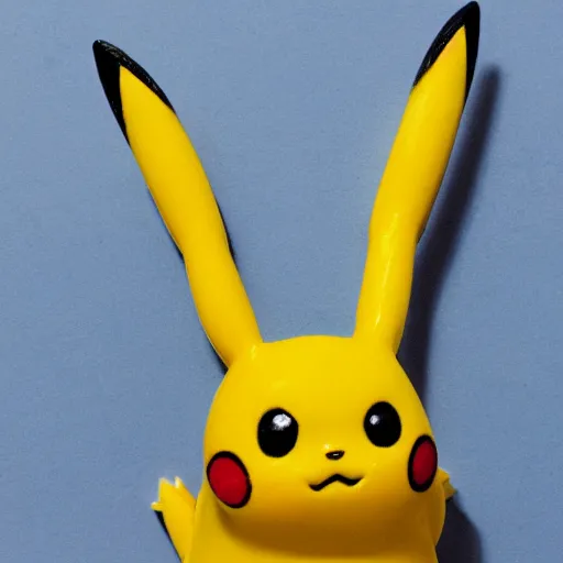 Image similar to a rubber band Pikachu