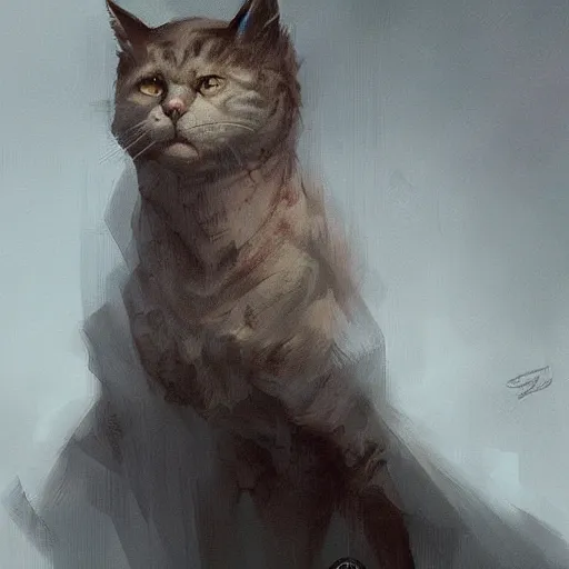 Image similar to catman, elegant, extremely detailed by greg rutkowski