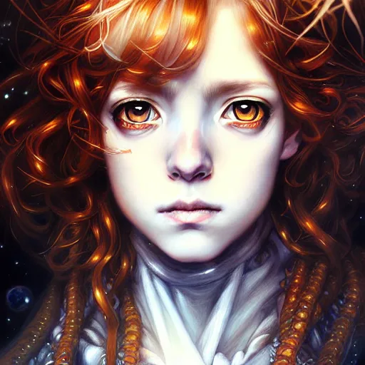 Prompt: a hermione, an ultrafine detailed painting by ayami kojima, cgsociety, fantasy, anime digital art, lovecraftian, cosmic horror, detailed painting