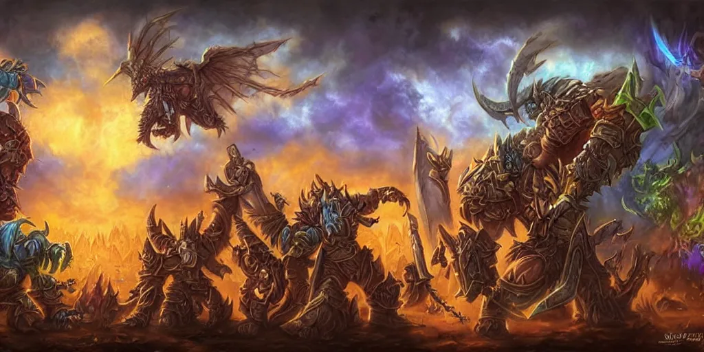 Image similar to world of warcraft art