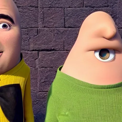 Prompt: live action gru movie