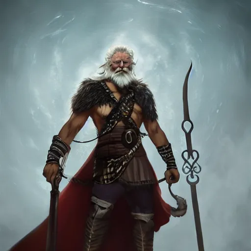 ArtStation - Odin and Zeus (God of War)