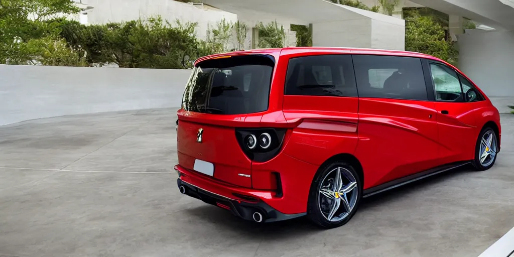 Image similar to “2022 Ferrari Minivan”