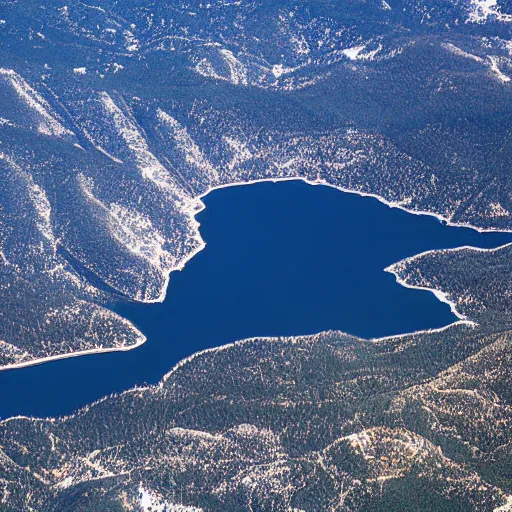 big bear lake California, satellite image | Stable Diffusion | OpenArt