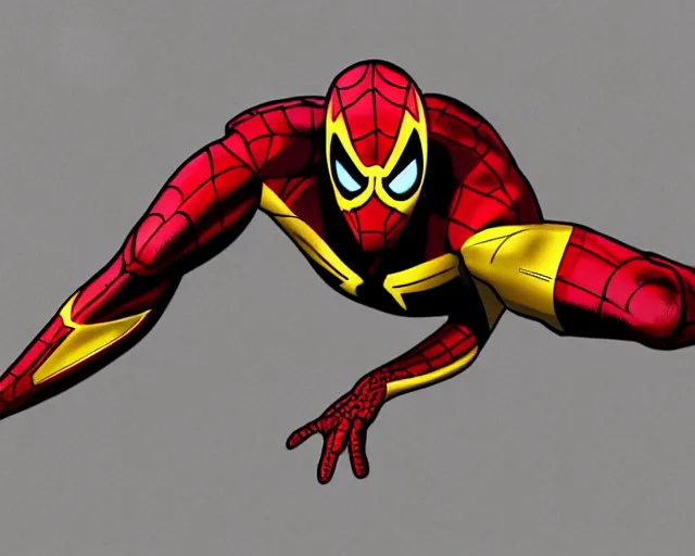 Iron Spider (from Spider-Man no way home) Painting by Darshan K.-saigonsouth.com.vn