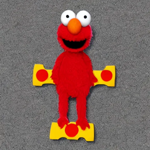 Prompt: elmo on the cross