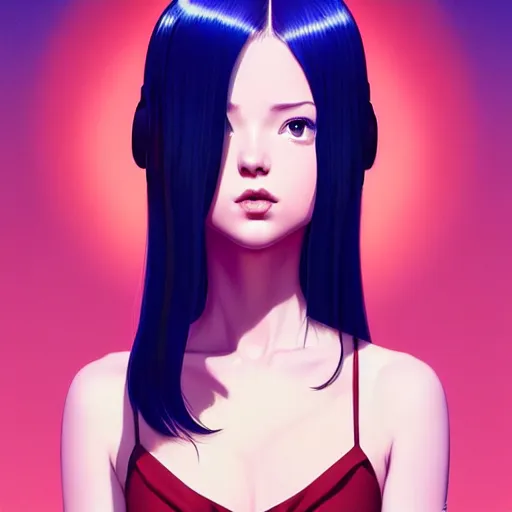 Image similar to a beautiful young british broadcast channel star. optical illusion art by ilya kuvshinov lois van baarle ross tran range murata artgerm katsuhiro otomo norman rockwell. highly detailed intricately sharp focus mystically trending deviantart, pinterest, vogue italia, unreal engine 5, 4 k uhd image