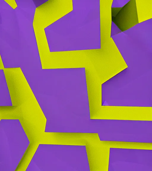 Prompt: purple to yellow geometric gradient wallpaper, abstract, octane render, 4 k