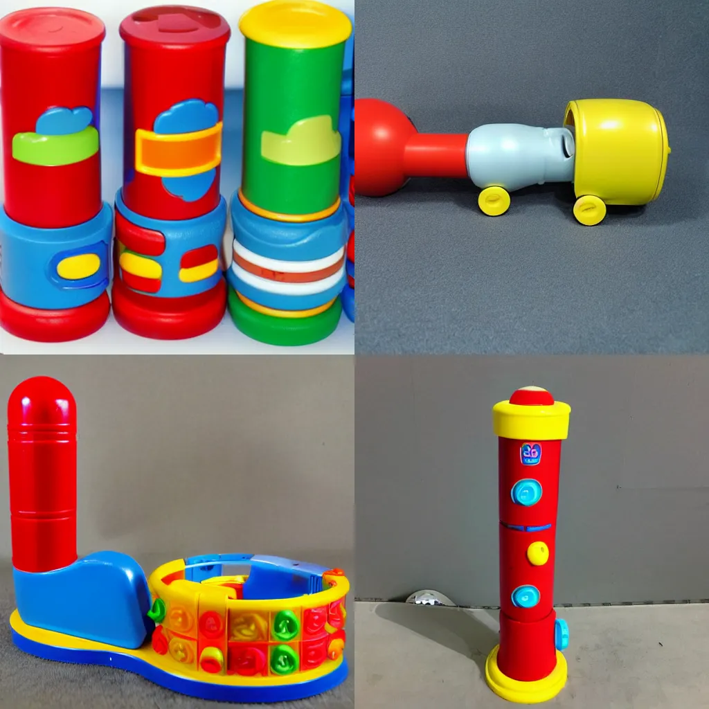 Prompt: fisher price icbm