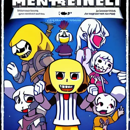 Image similar to the story of undertale in HD