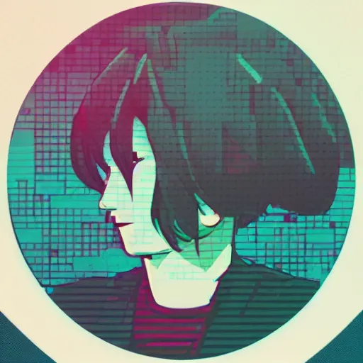 Image similar to a ultradetailed hacker profile picture by sachin teng x makoto shinkai, stylish