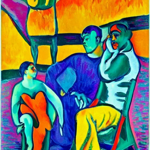 Image similar to fauvism