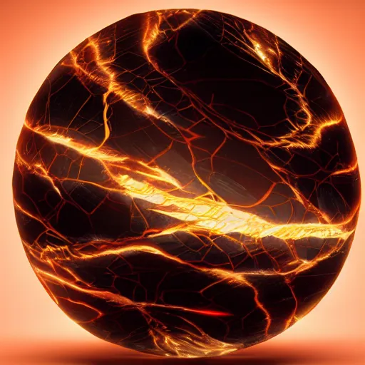 Image similar to tilt shift sphere leaf huge light intricate reflection diffraction marble gold obsidian preraffaellite photography cut, octane, artstation render 8 k neon