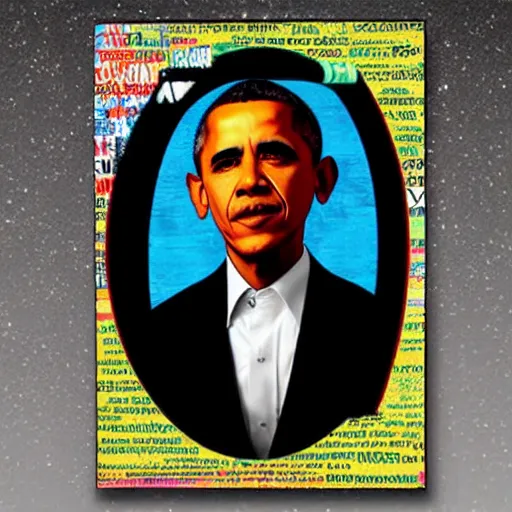 Image similar to obama prism