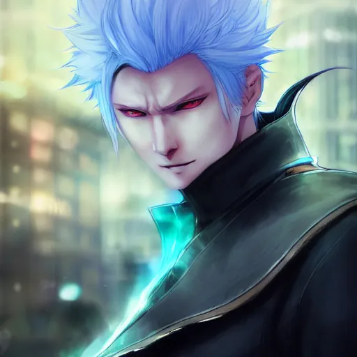 Vergil, games, white hair, video game, game, video games, devil may cry,  spiky hair, HD wallpaper | Peakpx